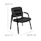 Flash Furniture Black LeatherSoft Guest Chair CH-197221X000-BK-GG - alternate 5
